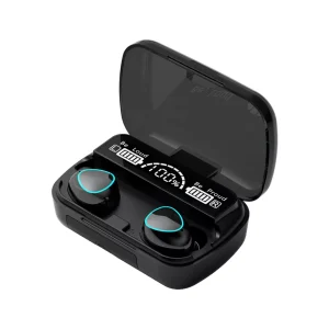 m10 tws bluetooth 5.1 earbuds wireless earphones 3500mah charging box power bank headphone 9d stereo sports waterproof headsets