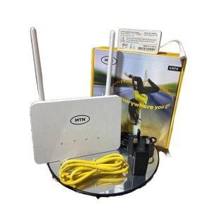 mtn universal broadband 4g router + backup battery