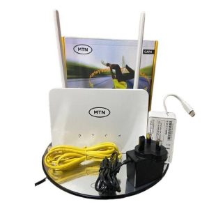 mtn universal broadband 4g router + backup battery