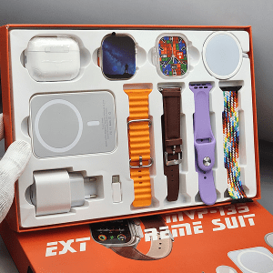 mvp 135 xtreme smartwatch pack – 12 in 1 smart with free magsafe, airrpods