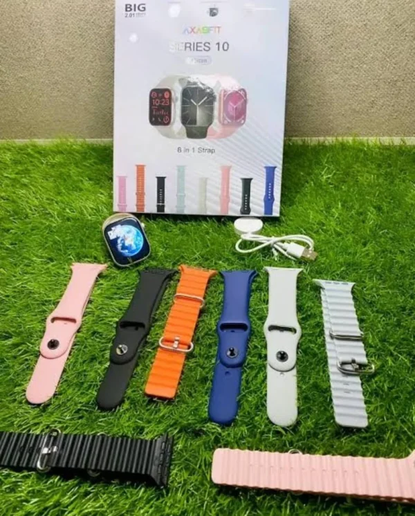 orange smart watch series 10 8 in 1 straps
